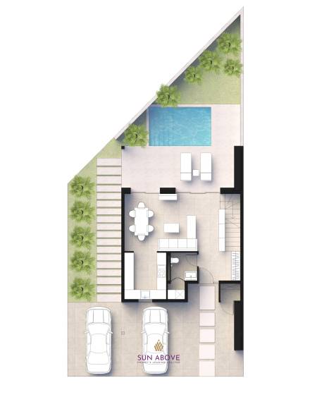 2 Bed 3 Bath 235.66 SQ.M  Mutti Family Villas