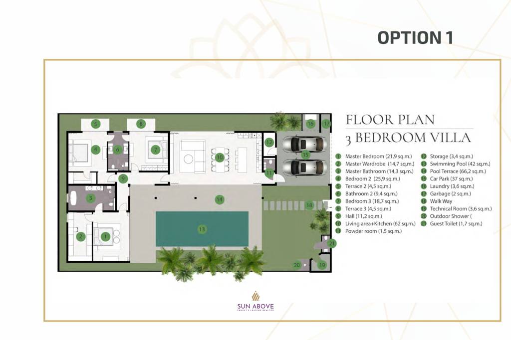 3 Bed 3 Bath 364.16 SQ.M Lotus Hills Phase 1