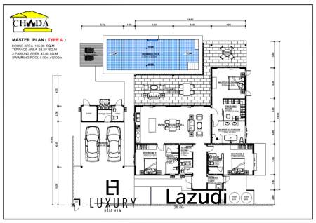 760 平方米 3 床 4 洗澡 别墅 对于 销售