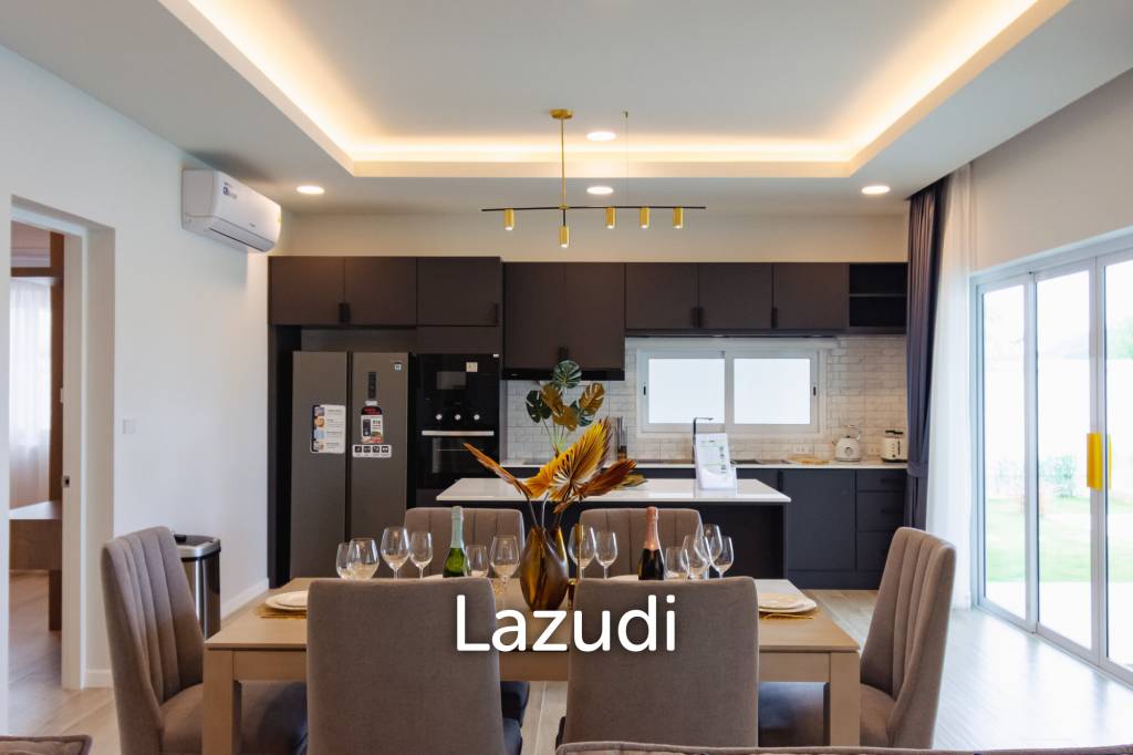 314 sqm pool villa in Thap Tai Hua Hin | Chada Homes new build on 752 sqm land