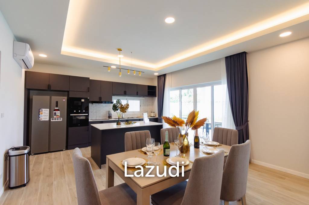 314 sqm pool villa in Thap Tai Hua Hin | Chada Homes new build on 752 sqm land