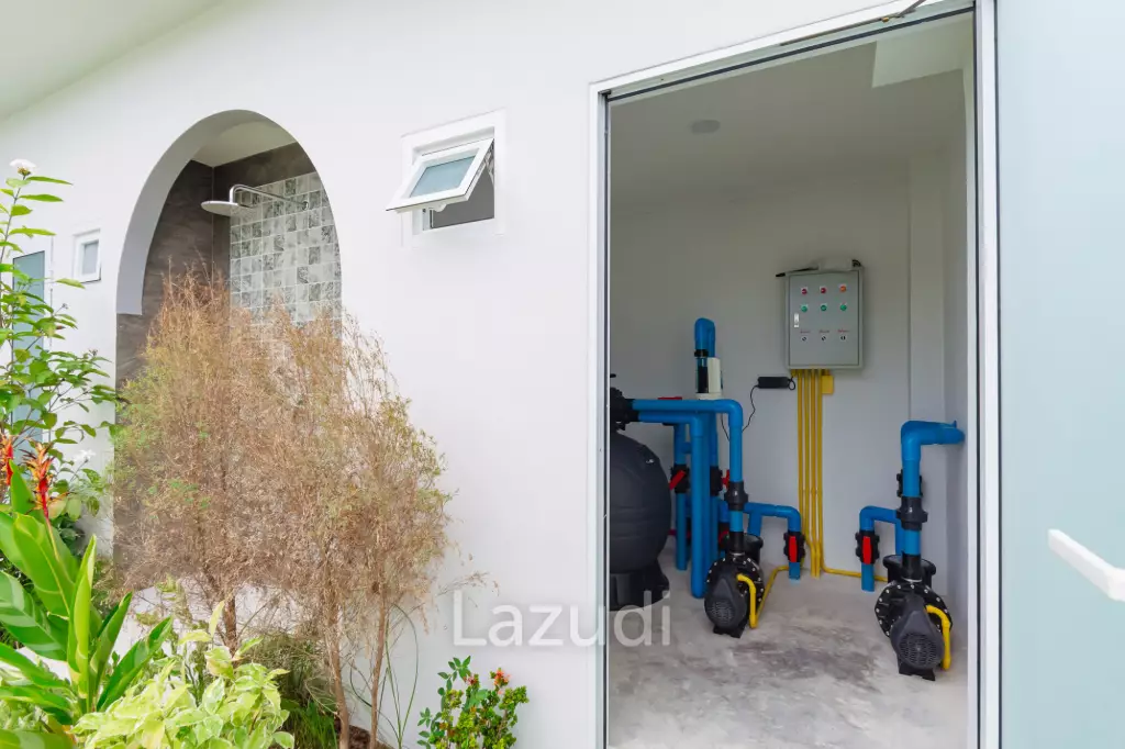 314 sqm pool villa in Thap Tai Hua Hin | Chada Homes new build on 752 sqm land