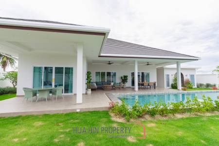 314 sqm pool villa in Thap Tai Hua Hin | Chada Homes new build on 752 sqm land
