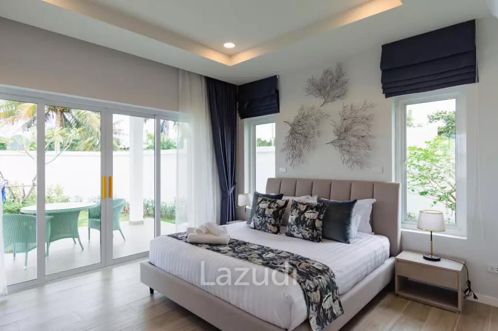 314 sqm pool villa in Thap Tai Hua Hin | Chada Homes new build on 752 sqm land