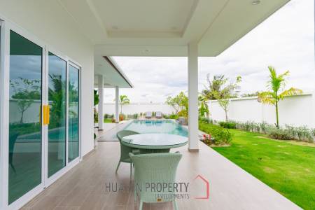 314 sqm pool villa in Thap Tai Hua Hin | Chada Homes new build on 752 sqm land