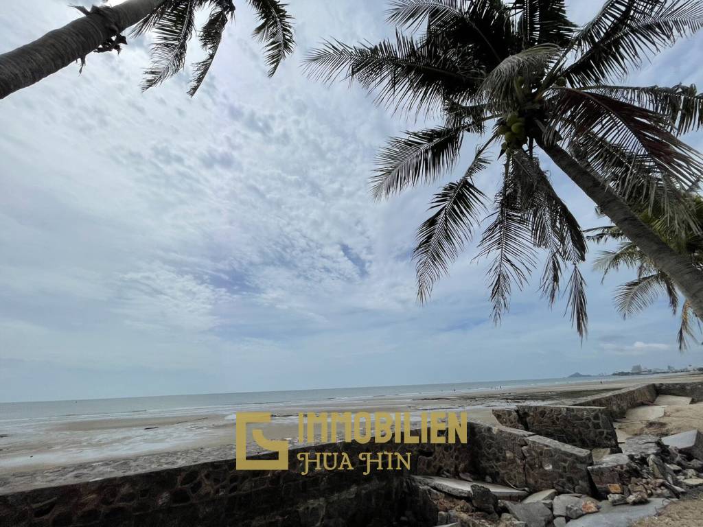 Beautiful 2-1-60 Rai Beach Front Land Plot In Hua Hin