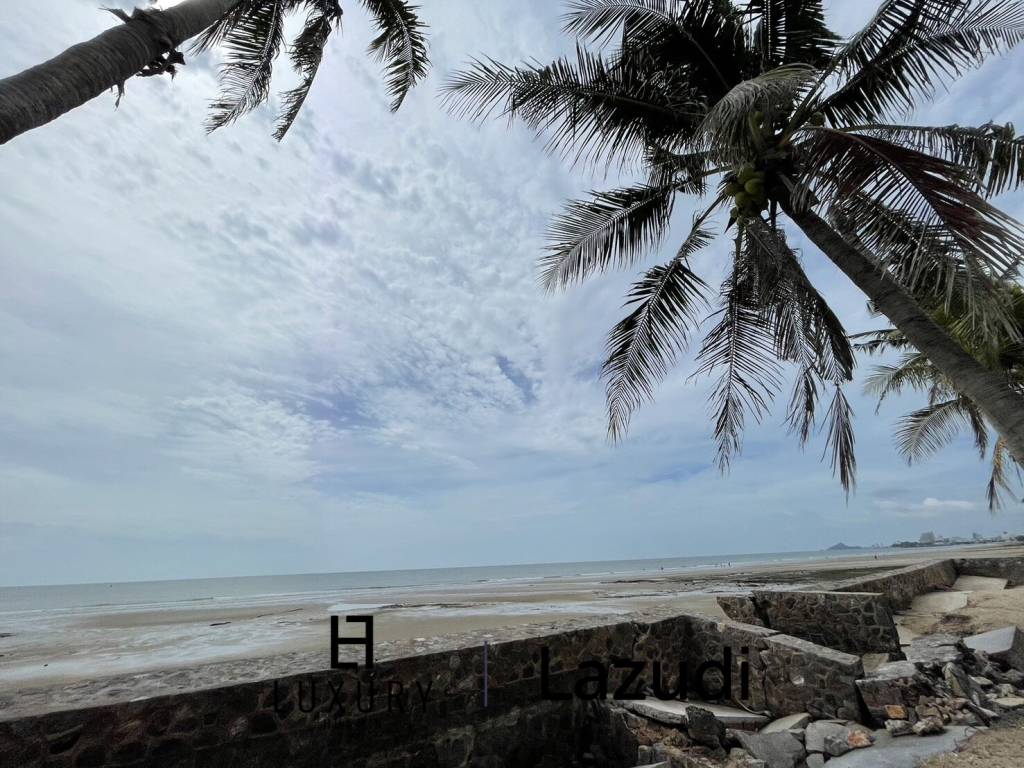 Beautiful 2-1-60 Rai Beach Front Land Plot In Hua Hin