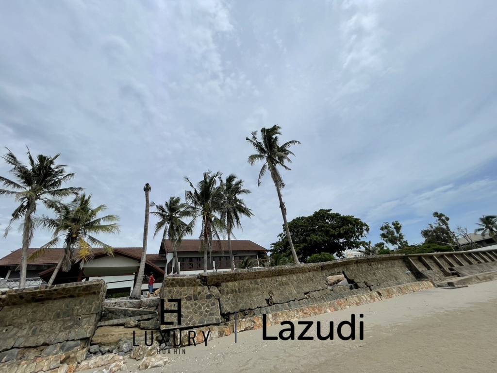 Beautiful 2-1-60 Rai Beach Front Land Plot In Hua Hin