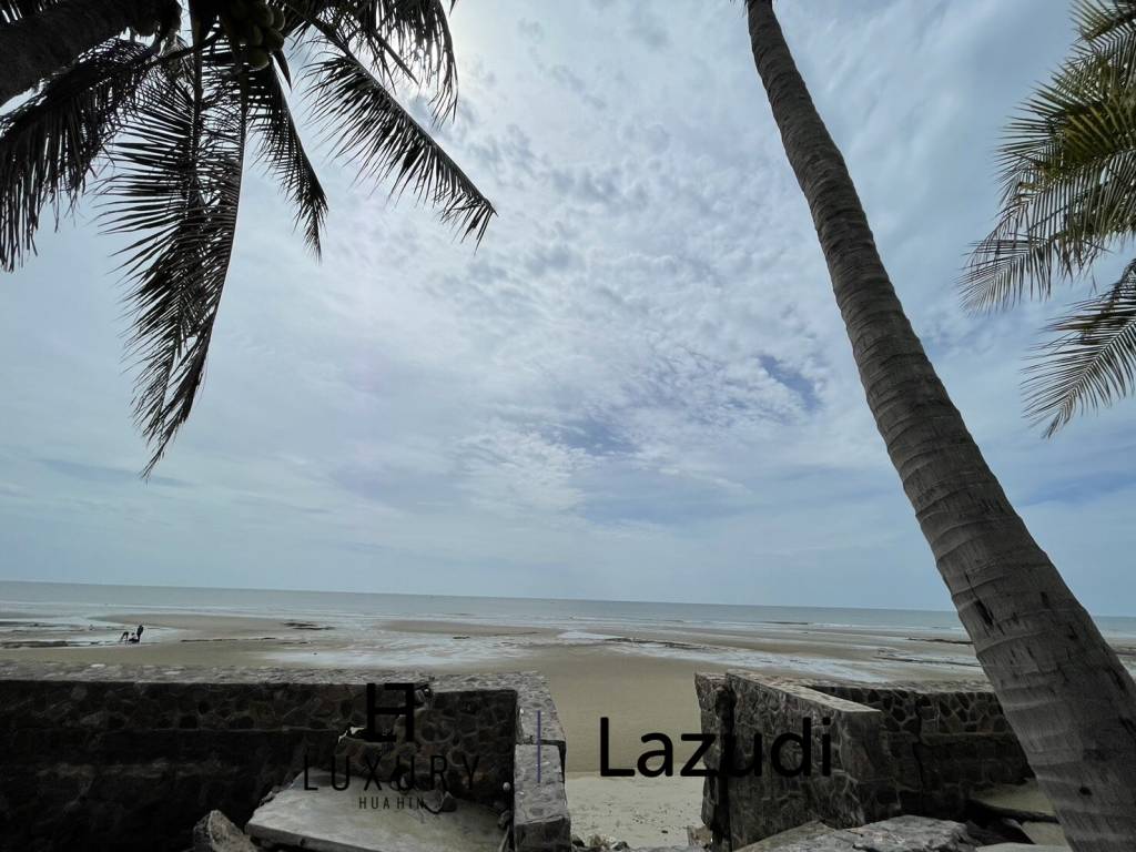 Beautiful 2-1-60 Rai Beach Front Land Plot In Hua Hin