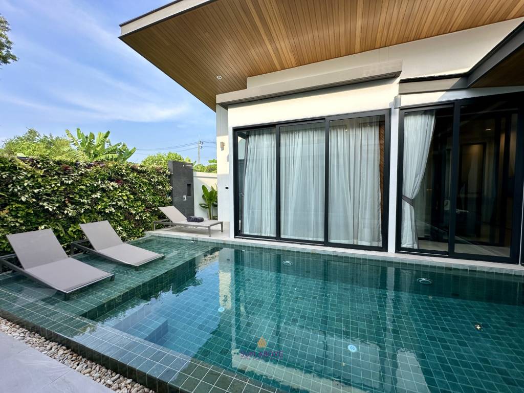 Brand New 3-Bedroom Villa For Rent In Soi Pasak, Thalang