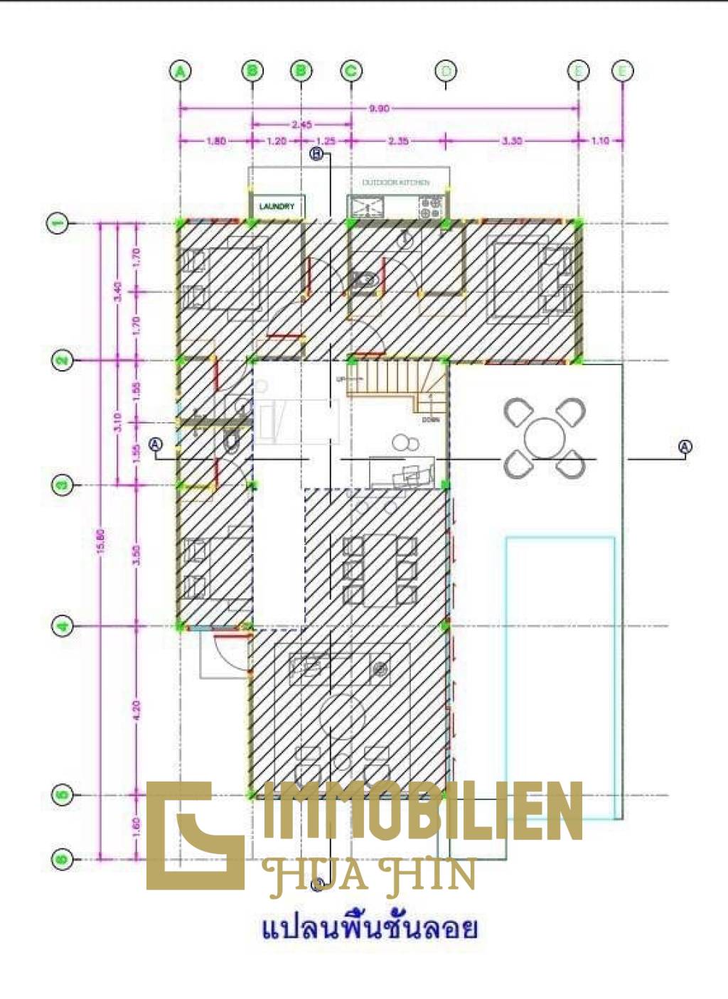 334 metro cuadrado 3 ` 3 Baño Villa de Venta