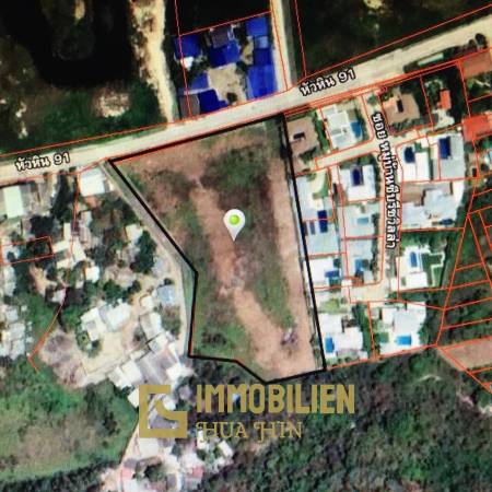 6 Rai Land Plot In Kao Takiab For Sale