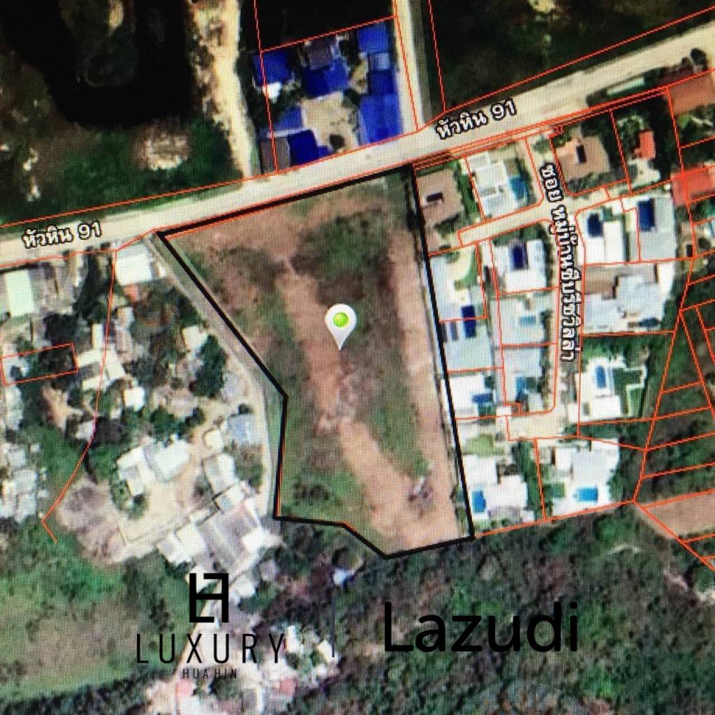 6 Rai Land Plot In Kao Takiab For Sale