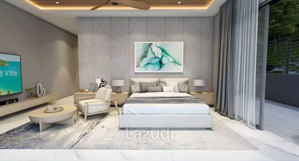5 Bedroom-Luxury Seaview Villa in Chaweng Noi Ko Samui for Sale