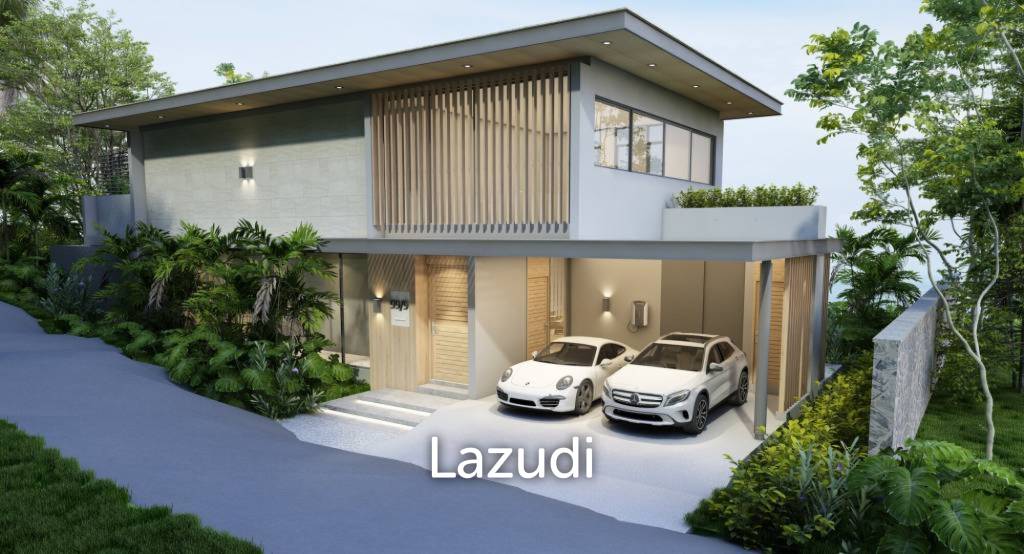 5 Bedroom-Luxury Seaview Villa in Chaweng Noi Ko Samui for Sale