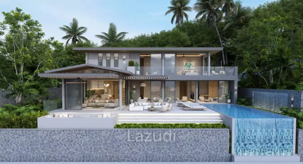 5 Bedroom-Luxury Seaview Villa in Chaweng Noi Ko Samui for Sale