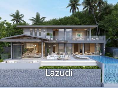 5 Bedroom-Luxury Seaview Villa in Chaweng Noi Ko Samui for Sale