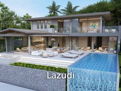 5 Bedroom-Luxury Seaview Villa in Chaweng Noi Ko Samui for Sale
