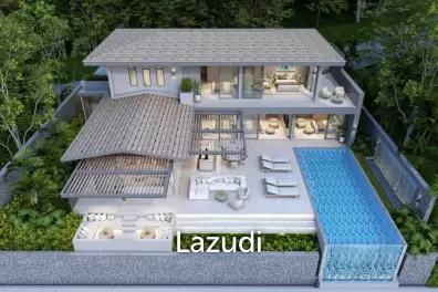 5 Bedroom-Luxury Seaview Villa in Chaweng Noi Ko Samui for Sale