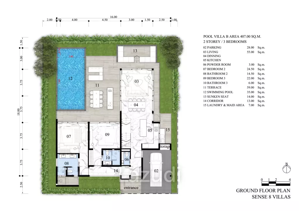 Luxury 3-Bedroom Villa with Seaviews in Bo Phut