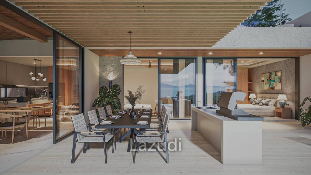 Luxury 3-Bedroom Villa with Seaviews in Bo Phut