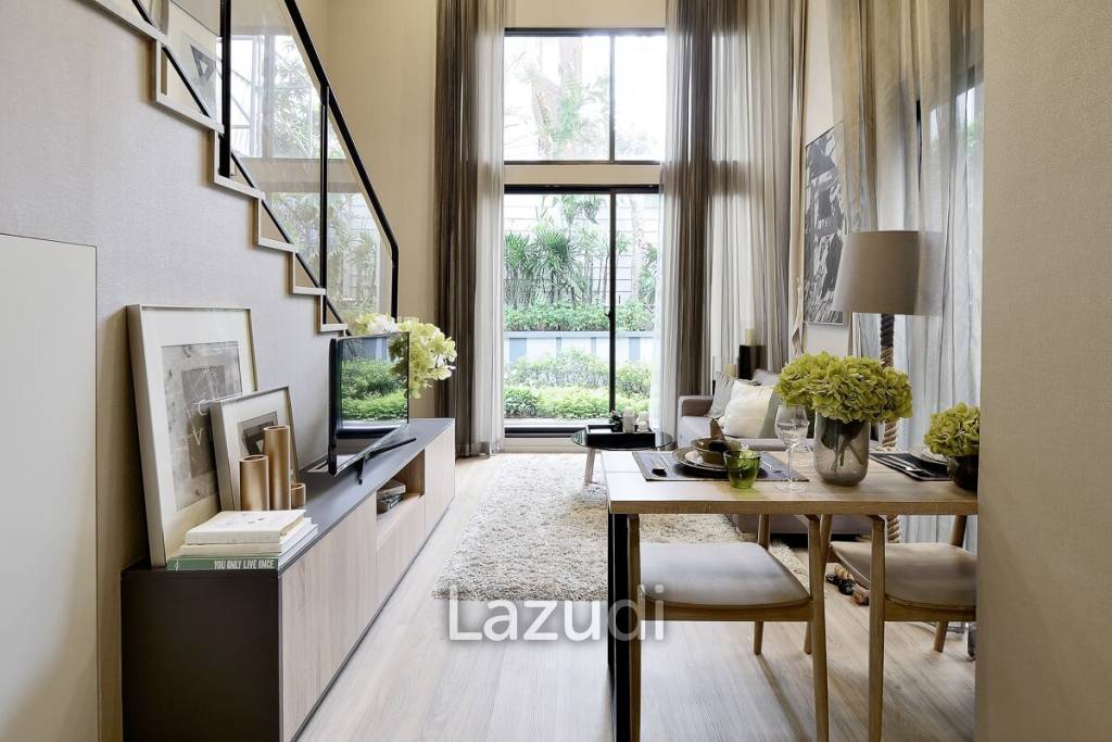 1 Bed Duplex 1 Bath 51.61 SQ.M Blossom Condo At Sathorn-Charoenrat