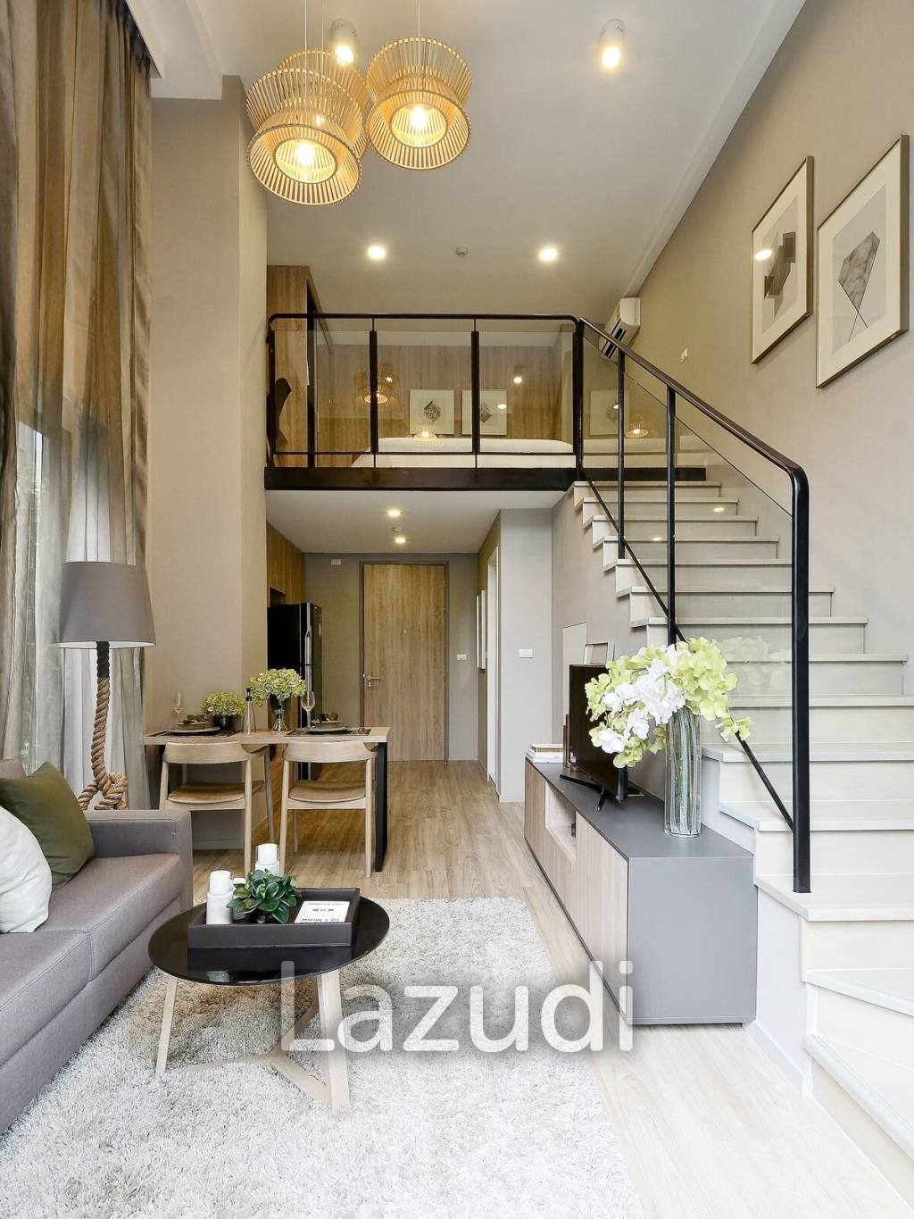 1 Bed Duplex 1 Bath 51.61 SQ.M Blossom Condo At Sathorn-Charoenrat