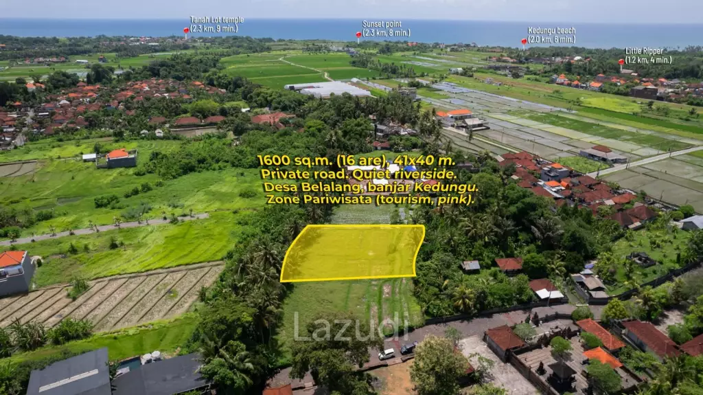 Leasehold Riverside Paradise in Kedungu