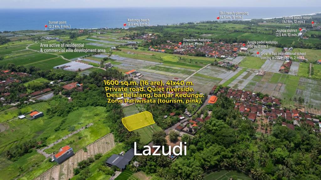 Leasehold Riverside Paradise in Kedungu