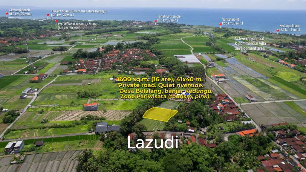 Leasehold Riverside Paradise in Kedungu