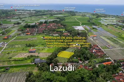 Leasehold Riverside Paradise in Kedungu