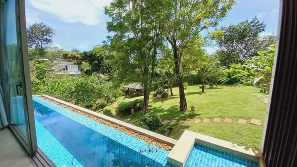 Stunning 7 Rai Of Property With 2 villas Near Phuket International Airport.