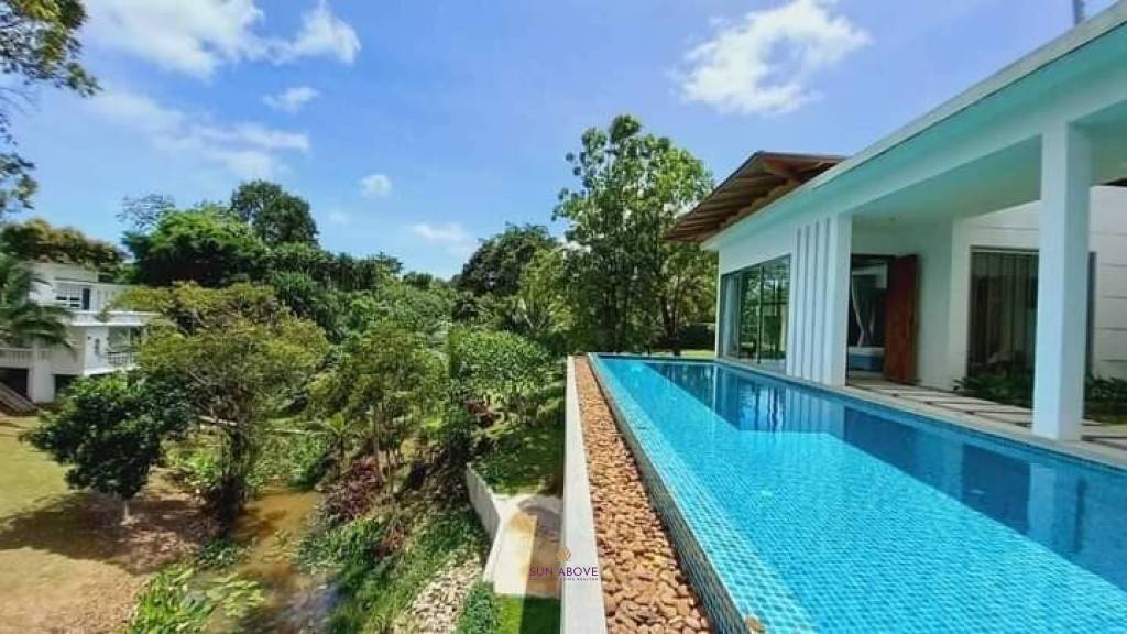 Stunning 7 Rai Of Property With 2 villas Near Phuket International Airport.