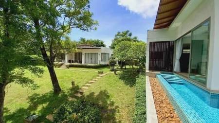 Stunning 7 Rai Of Property With 2 villas Near Phuket International Airport.