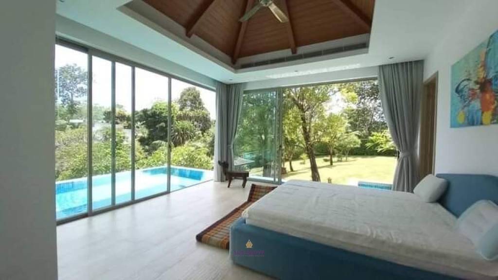 Stunning 7 Rai Of Property With 2 villas Near Phuket International Airport.