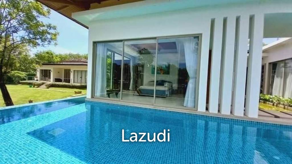 Stunning 7 Rai Of Property With 2 villas Near Phuket International Airport.