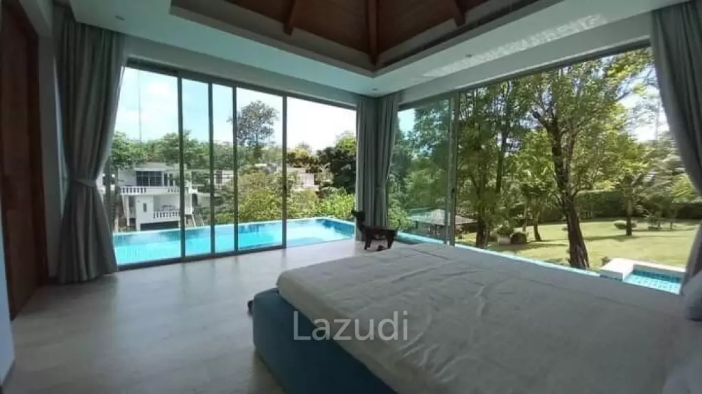 Stunning 7 Rai Of Property With 2 villas Near Phuket International Airport.