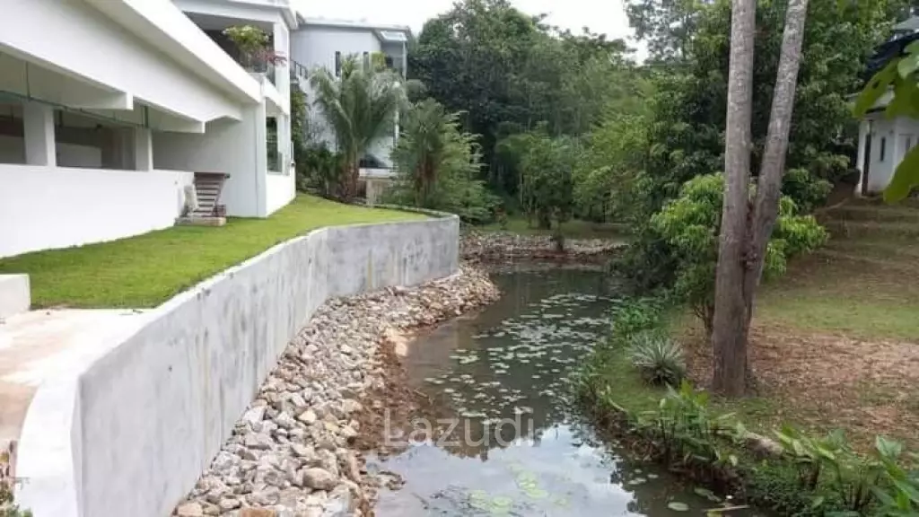 Stunning 7 Rai Of Property With 2 villas Near Phuket International Airport.