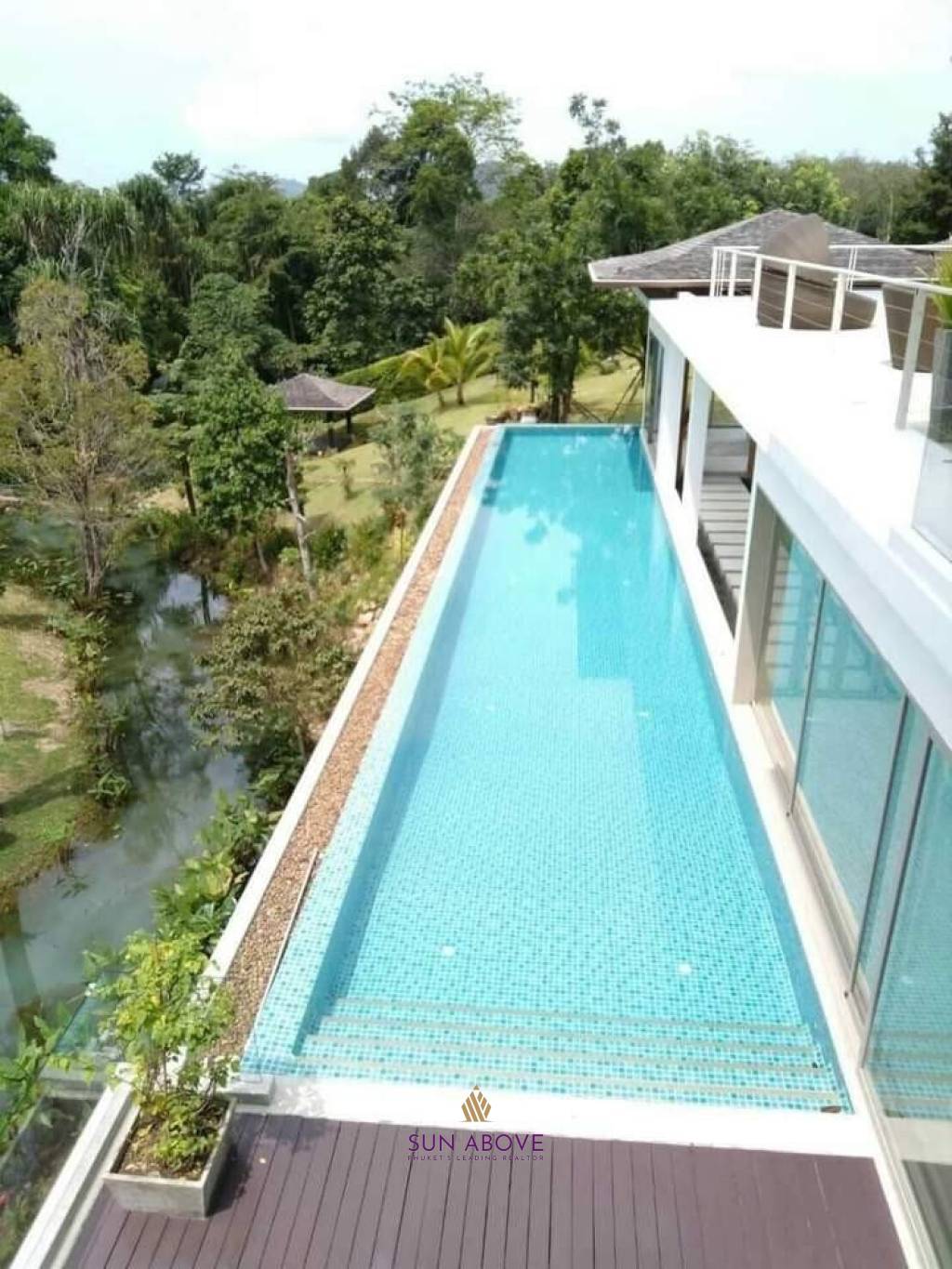 Stunning 7 Rai Of Property With 2 villas Near Phuket International Airport.