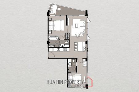 2 bed 80 SQM Intercontinental Residences
