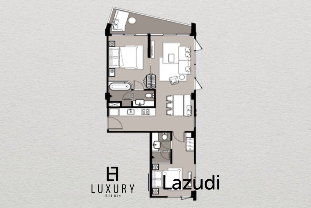 2 bed 80 SQM Intercontinental Residences