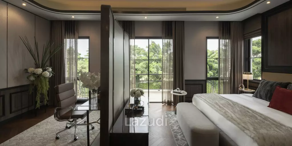 4 Bed 5 Bath 346 SQ.M Lake Legend Chaengwatthana
