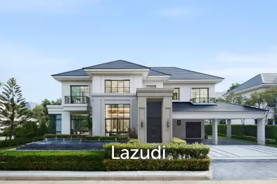 4 Bed 5 Bath 464 SQ.M Lake Legend Chaengwatthana