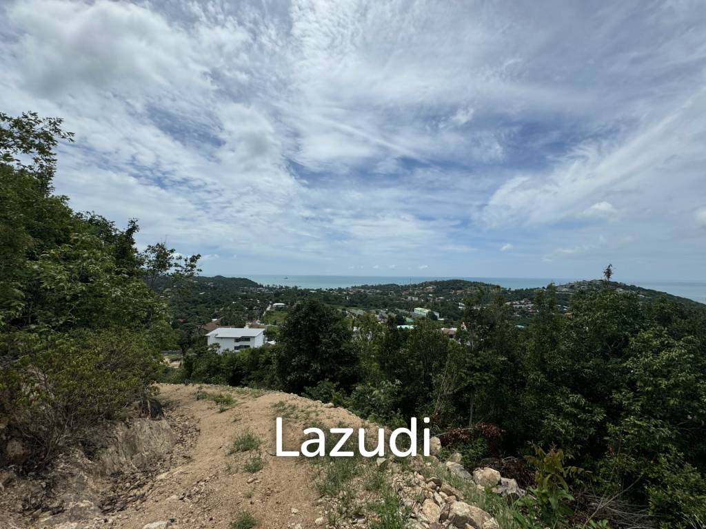 Hilltop Land with Panoramic View in Plai Laem, Koh Samui