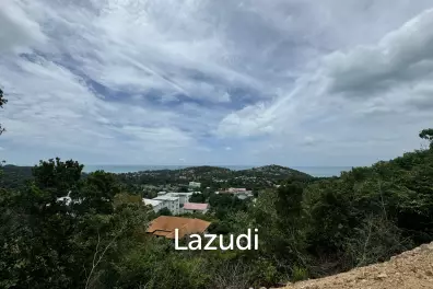 Hilltop Land with Panoramic View in Plai Laem, Koh Samui