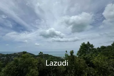 Hilltop Land with Panoramic View in Plai Laem, Koh Samui