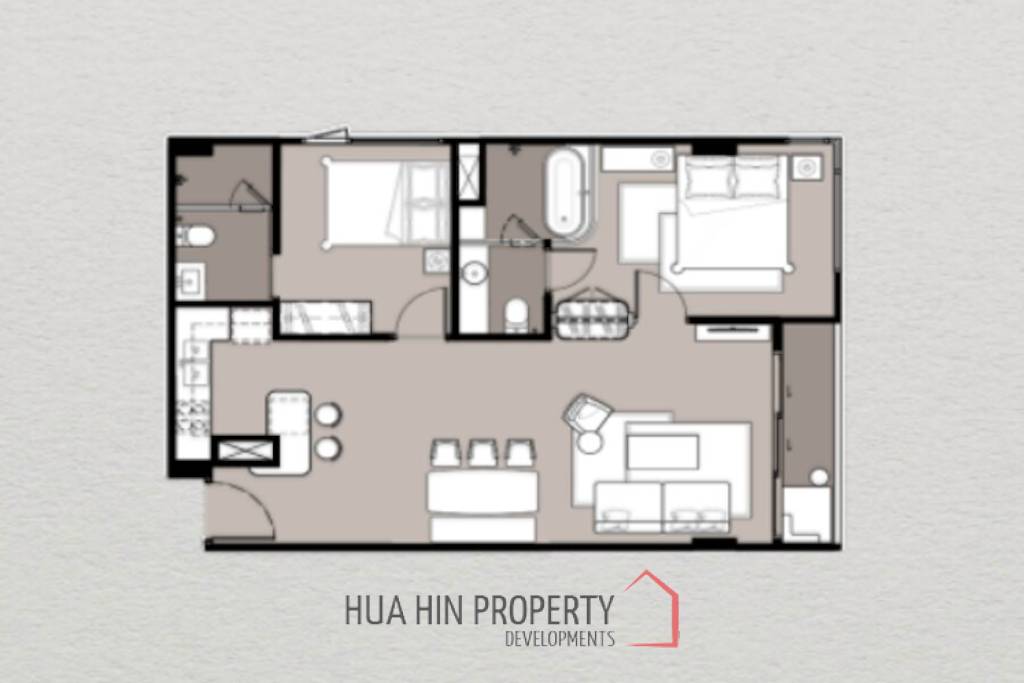 2 Bed 78 SQM  Intercontinental Residences