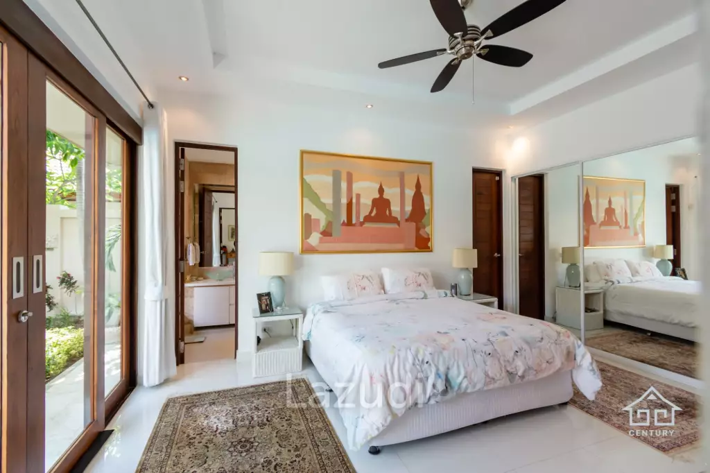 HANA VILLAGE 1 : Beautiful 3 bed Bali style pool villa on Luxury Development close to the beach