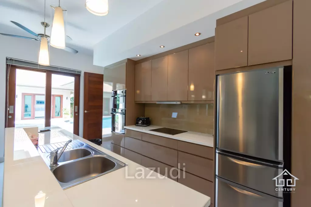 HANA VILLAGE 1 : Beautiful 3 bed Bali style pool villa on Luxury Development close to the beach