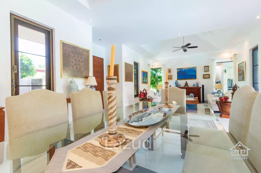 HANA VILLAGE 1 : Beautiful 3 bed Bali style pool villa on Luxury Development close to the beach